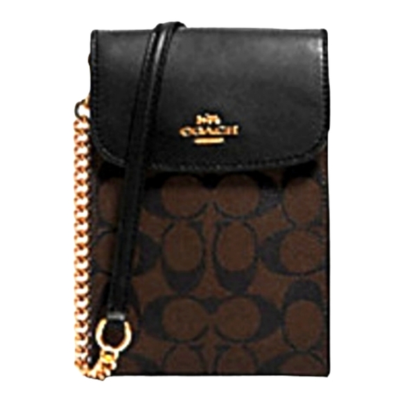 Coach Handbags - **NWT** COACH RACHEL PHONE CROSSBODY IN SIGNATURE CANVAS (COACH 3051